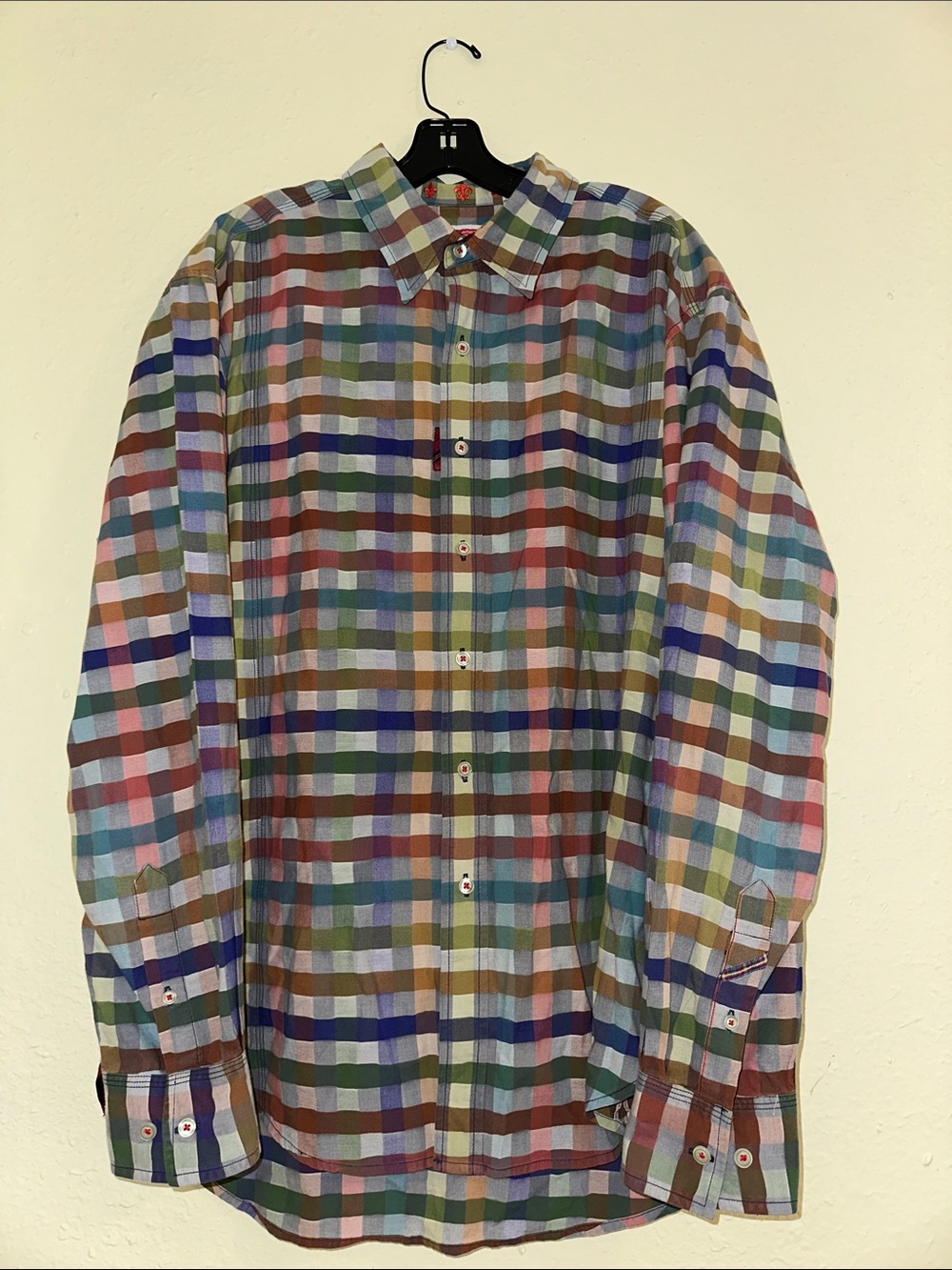 Robert Graham Multicolor Plaid Button-Down Shirt